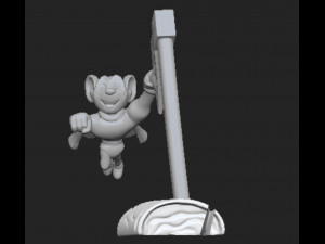 Mighty Mouse 3D-Druckmodell