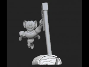 Potente topo Modello di stampa 3D