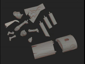 Potente topo Modello di stampa 3D