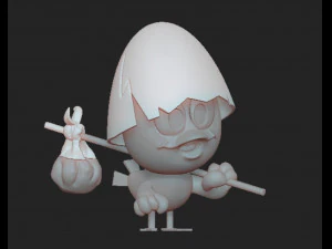 Calimero Modello di stampa 3D