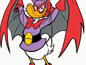 Red Bat Fethry Duck 3D Model