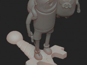 Adventure Time Finn and Jake 3D Baskı Modeli