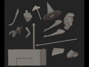 Bewitched 60s 3D Print Model