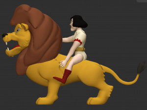 Young Samson Samson Goliath Modèles 3D en vedette