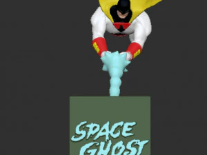 Fantasma spaziale Modello di stampa 3D