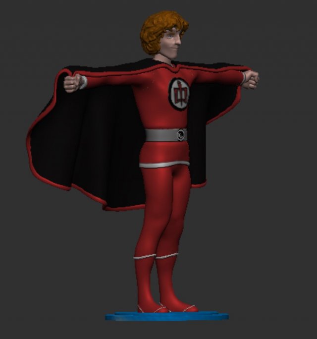The Greatest American Hero Model Cetak 3D .c4d .max .obj .3ds .fbx .stl .blend 