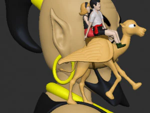 Shazzan Kaboobie Chuck and Nancy 3D Print Model