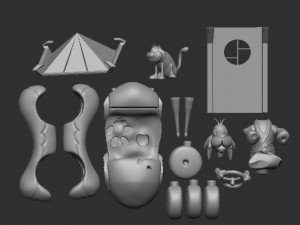 Hong Kong Phooey 3D Print Model