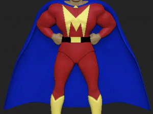 Mighty Man Yukk 3D Print Model