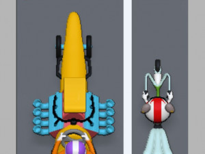 Motormouse and Autocat 3D Print Model