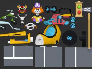 Motormouse and Autocat 3D Print Model