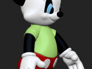 Andy Panda 3D Print Model