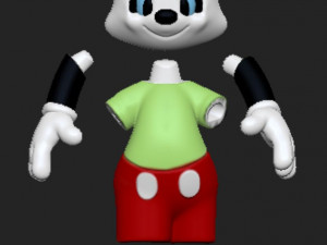 Andy Panda 3D Print Model