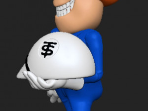 Tom Slick Tom Sem Freio 3D Baskı Modeli