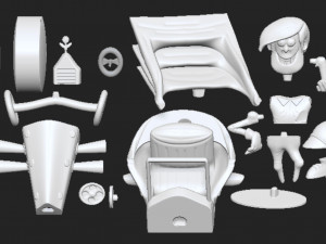 Tom Slick Tom Sem Freio 3D Baskı Modeli