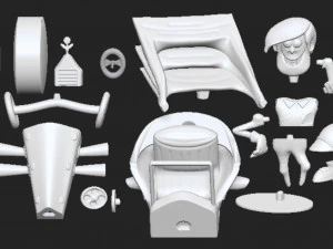 Tom Slick Tom Sem Freio 3D Print Model