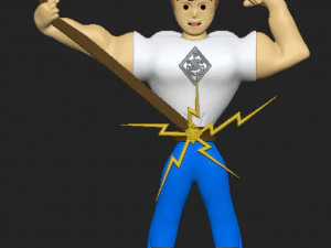 Sinbad Jr 3D Print Model