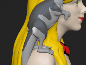 Jana of the Jungle Model do druku 3D