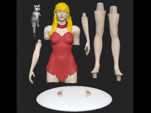 Jana of the Jungle Model do druku 3D