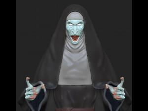 The Nun A freira 3D Print Model