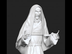 The Nun A freira 3D Print Model