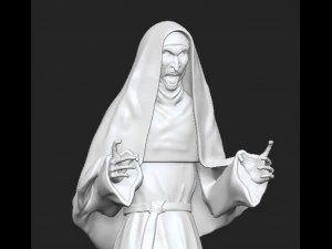 The Nun A freira 3D Print Model