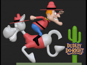 Dudley Do-Right 3D Принт Модель