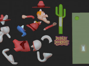 Dudley Do-Right Modelo de Impressão 3D