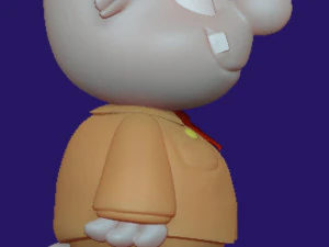 Beetle Bailey Sergeant Snorkel and Otto 3D Print Model