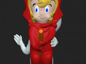 Casper and Wendy 3D Print Model