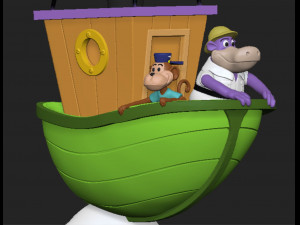 Peter Potamus and So-So Modello di stampa 3D