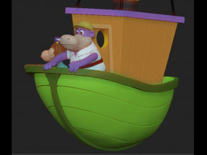 Peter Potamus and So-So 3D Print Model