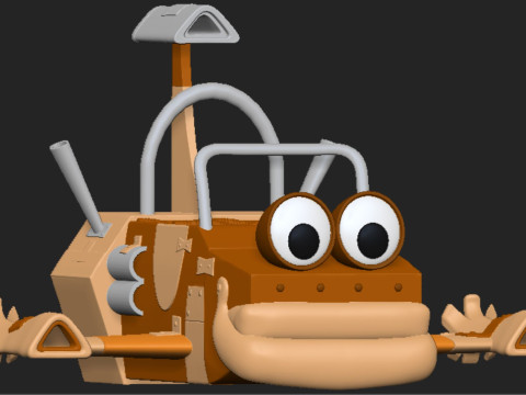 Rickety Rocket 3D 프린트 모델