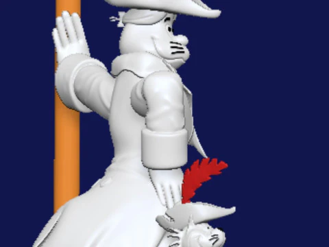 The Funky Phantom 3D Print Model