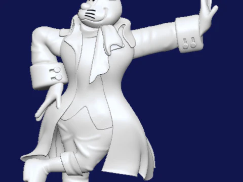 The Funky Phantom 3D Print Model