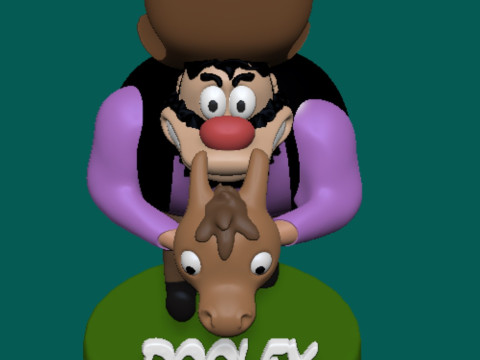 Dooley Woody Woodpecker 3D प्रिंट मॉडल