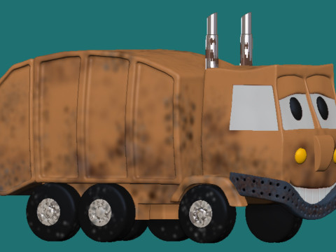 The Stinky Dirty Show Model Cetak 3D