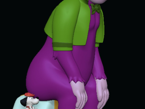 The Great Grape Ape - Joao Grandao 3D Print Model