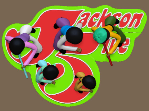 Jackson 5ive - The Jackson 5 - Michael Jackson Modelo de Impressão 3D