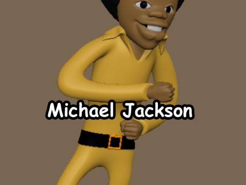 Jackson 5ive - The Jackson 5 - Michael Jackson Modelo de Impressão 3D