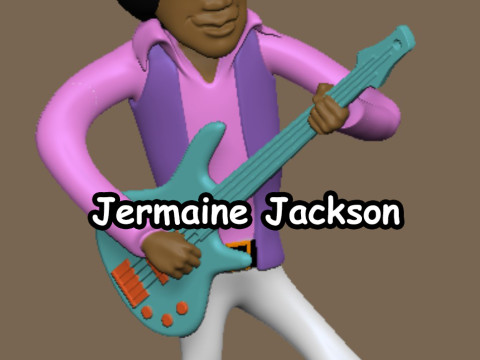 Jackson 5ive - The Jackson 5 - Michael Jackson Modelo de Impressão 3D