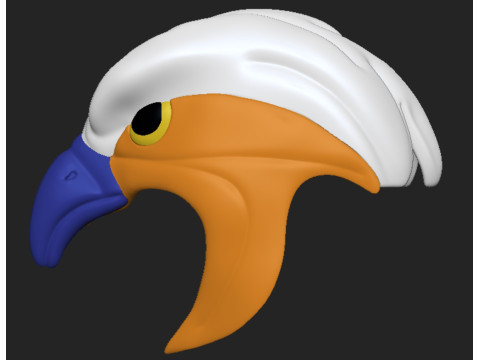 Helmet Sorceress He-man Feiticeira 3D Print Model