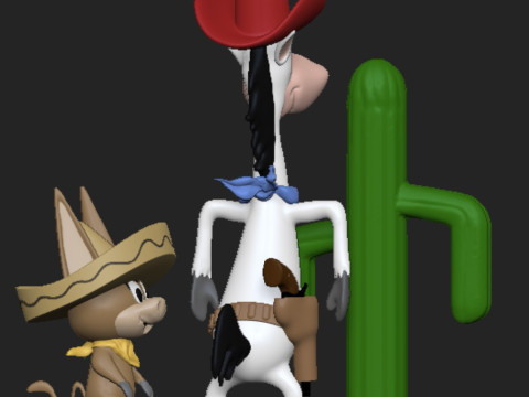 Quick Draw McGraw - Pepe Legal 3D Print Model
