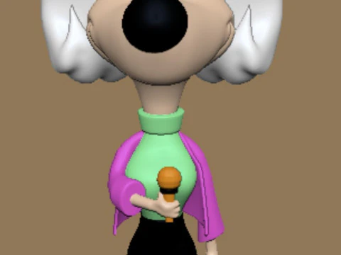 Azar&atilde;o Modelo de Impressão 3D