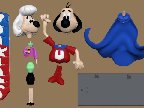 Underdog Model Cetak 3D