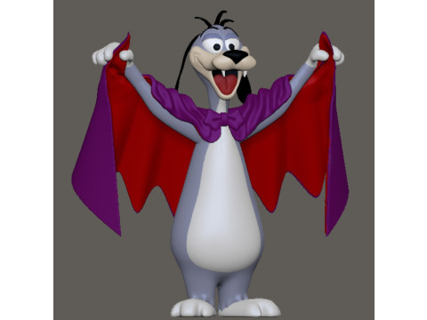 Dingbat and the Creeps vampire dog Model Cetak 3D
