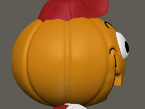 Dingbat e o cachorro vampiro Creeps Modelo de Impressão 3D