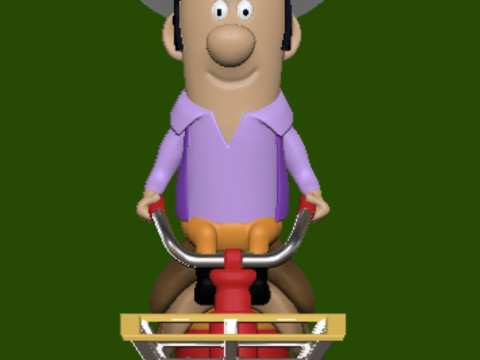 Flukey Luke El Vaquero Temerario Model do druku 3D