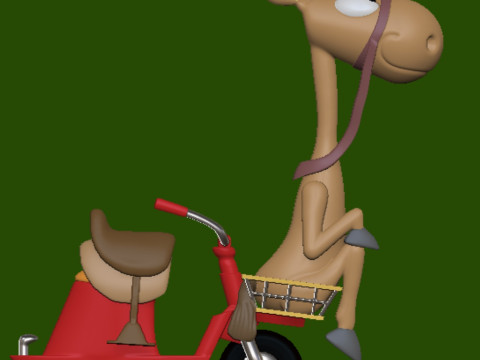 Flukey Luke El Vaquero Temerario Model do druku 3D