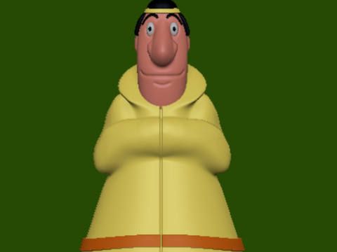 Flukey Luke El Vaquero Temerario Model do druku 3D